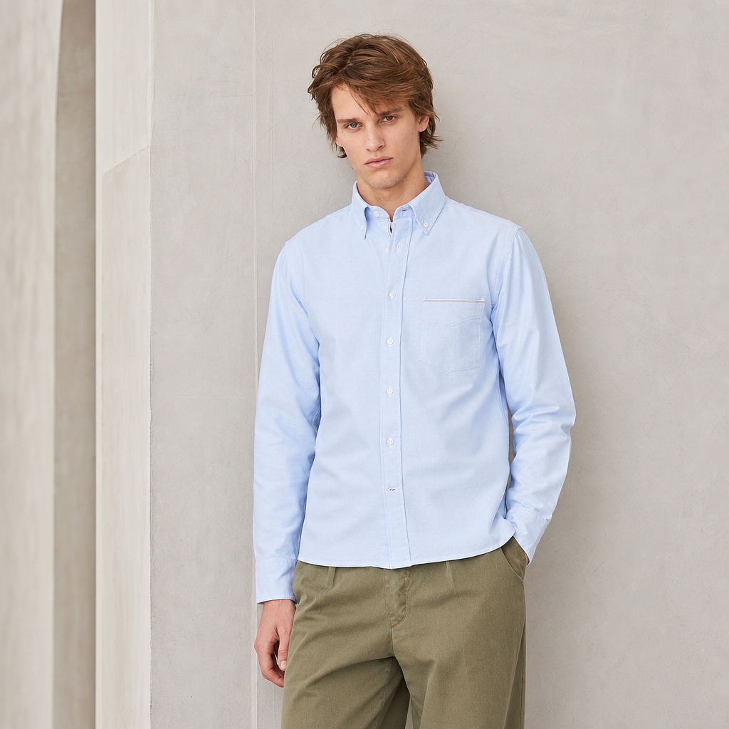 Officine Générale — Chemise Oxford — photo 2