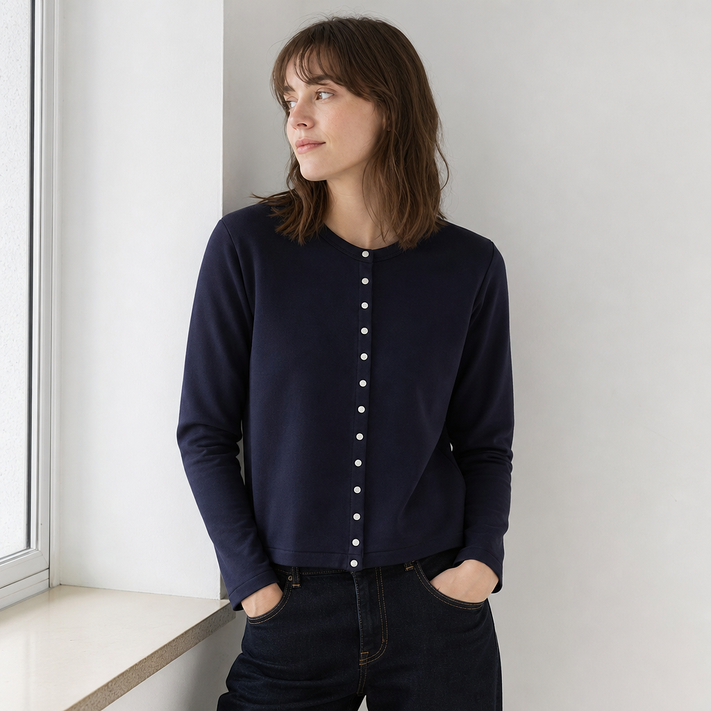 agnès b. — Cardigan Snap — photo 2