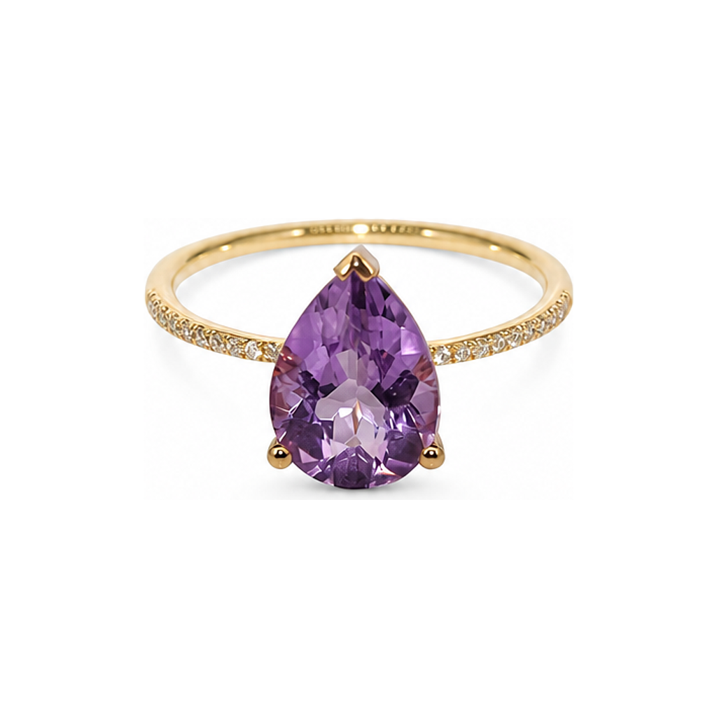 Persée Paris — Bague Birthstone Améthyste — photo 1