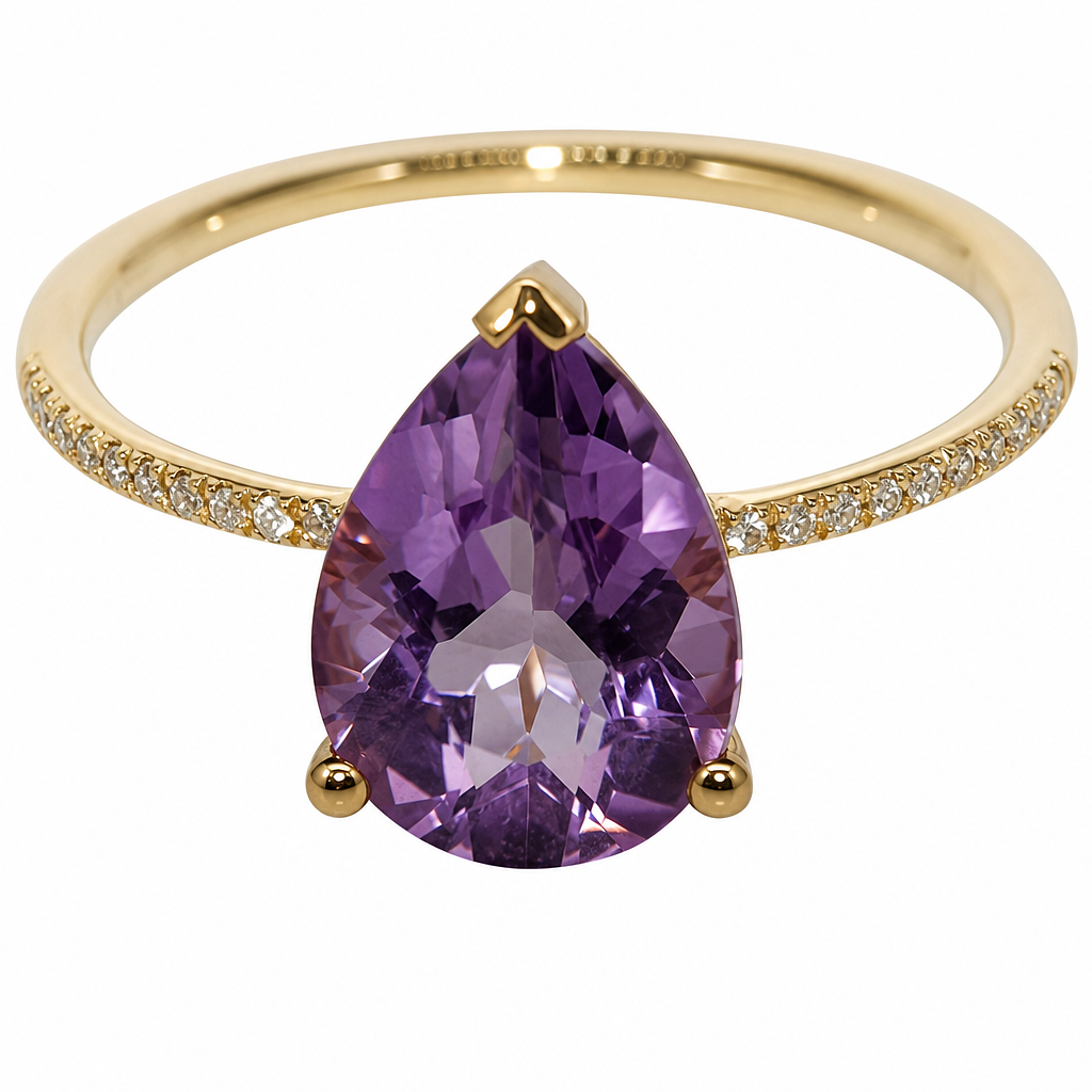 Persée Paris — Bague Birthstone Améthyste — photo 3